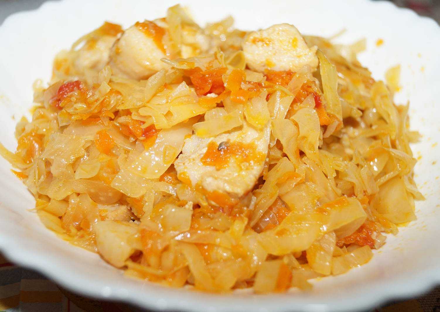 Тушеная капуста грибами– как вкусно потушить капусту грибами