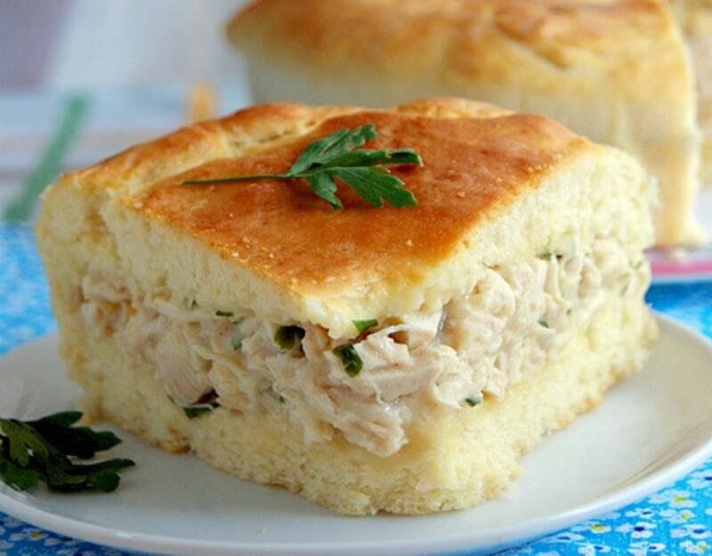 Пирог с курицей и картошкой: как приготовить тесто и начинку