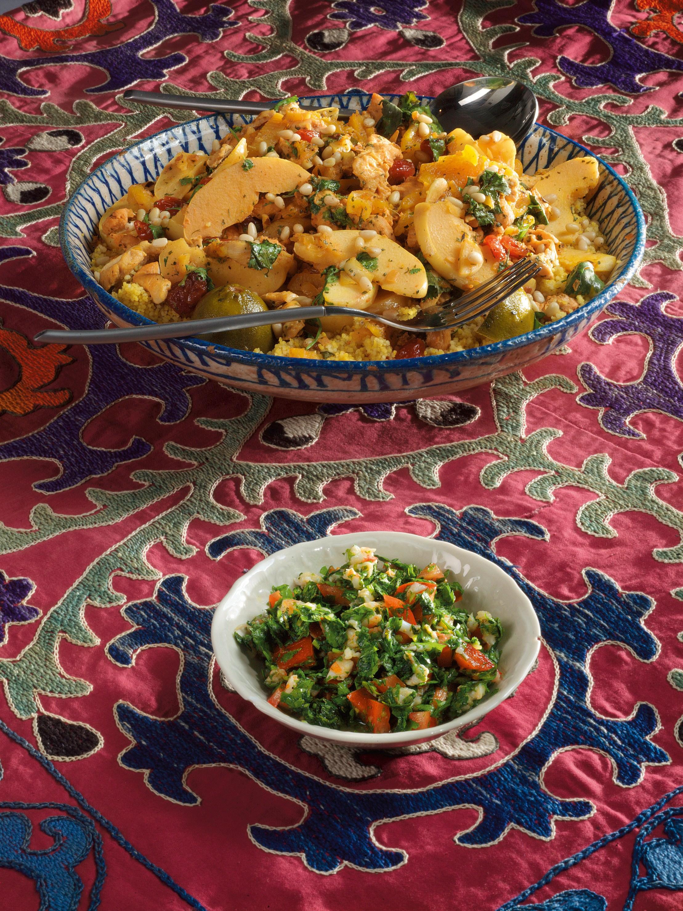 Кус-кус с овощами и мясом – кулинарный рецепт