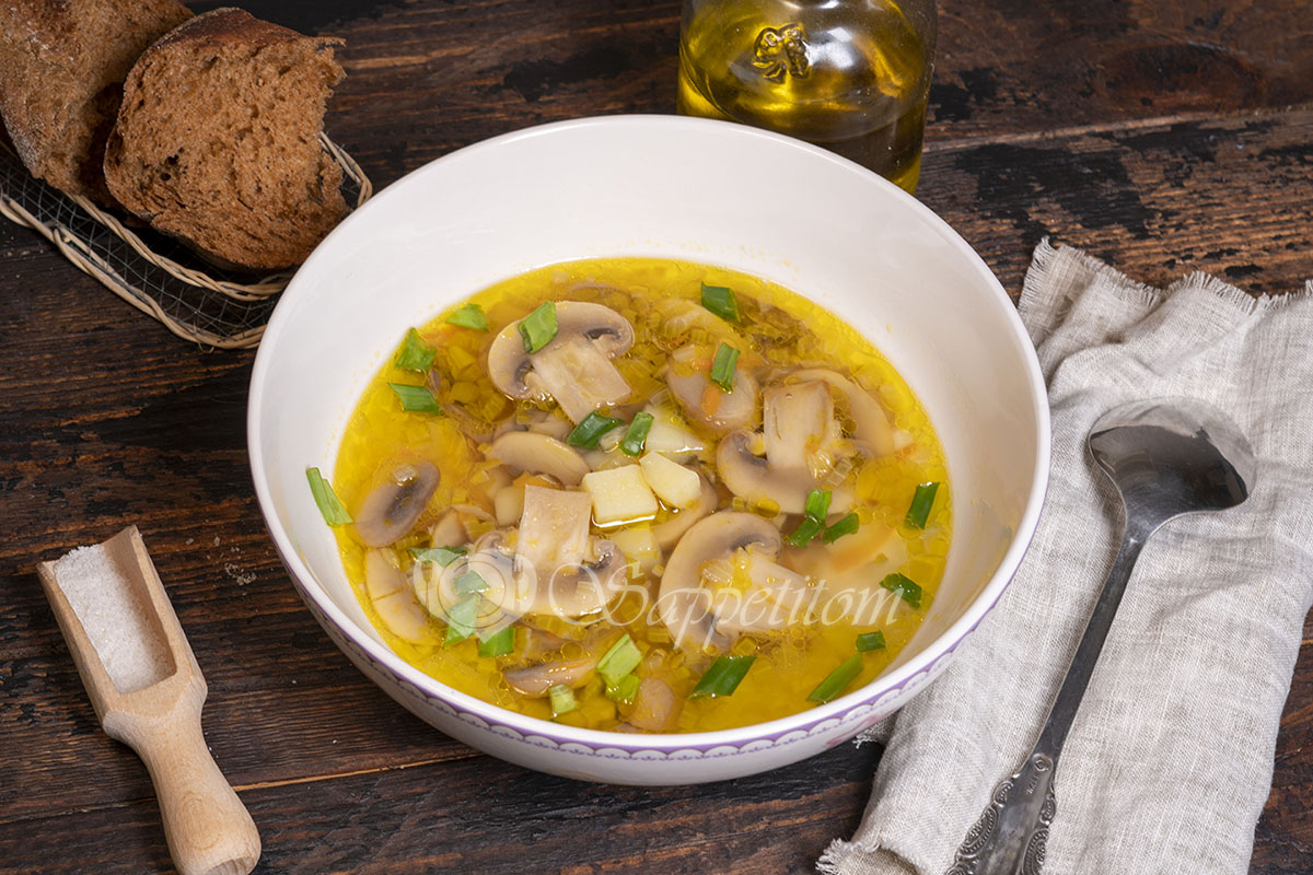 Куриный суп с грибами и картошкой пошаговый рецепт с фото