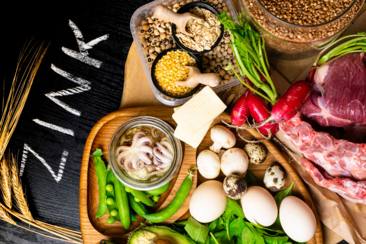 Продукты содержащие цинк в большом количестве - таблица