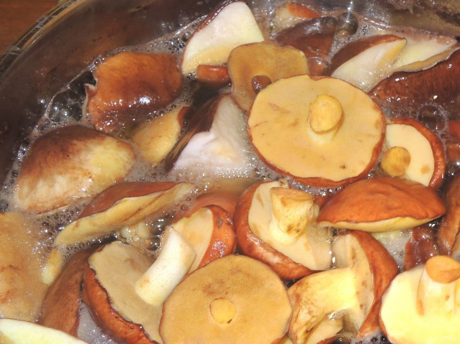 Как жарить грибы с картошкой и луком