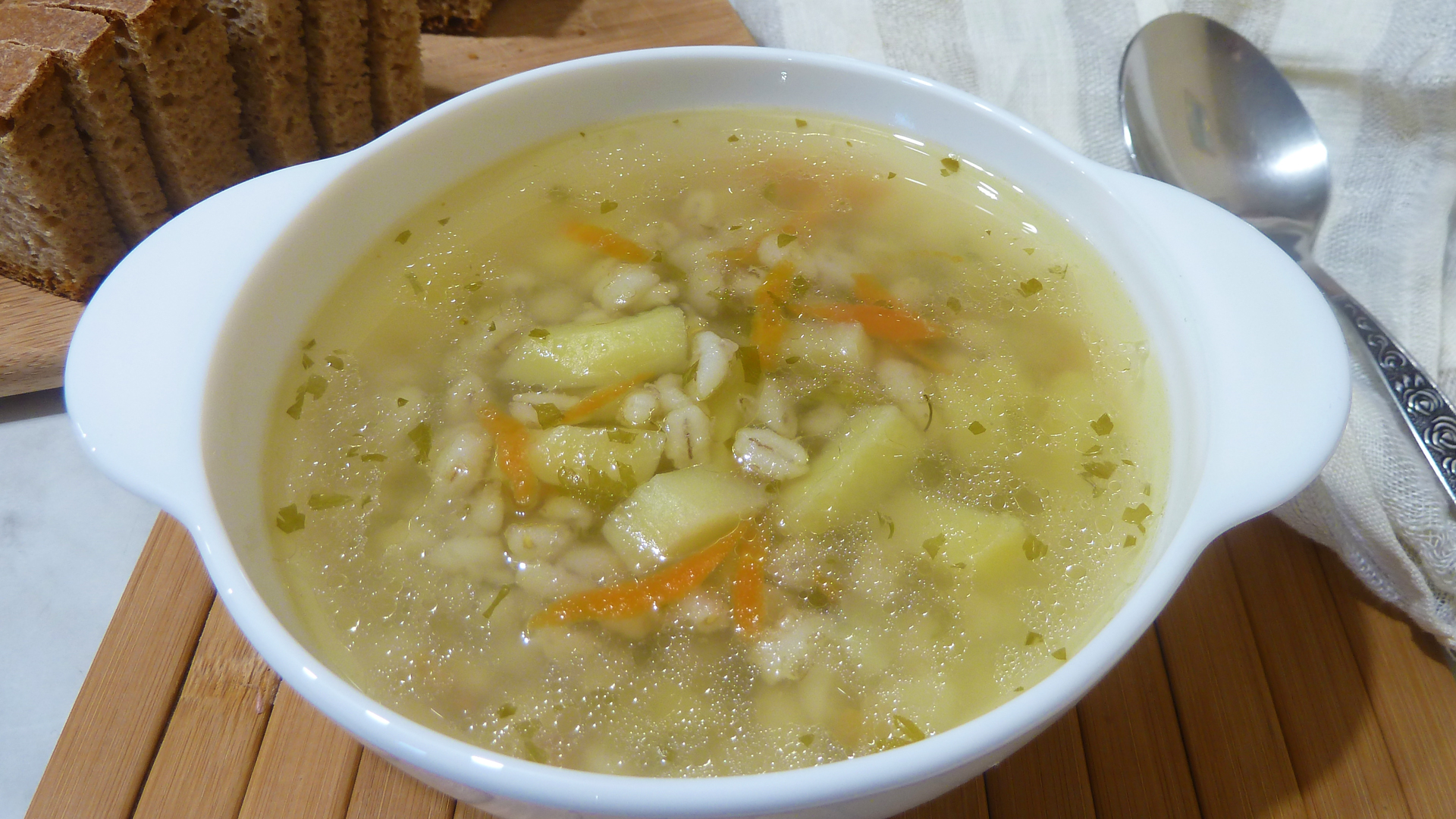 Рассольник - национальное русское блюдо