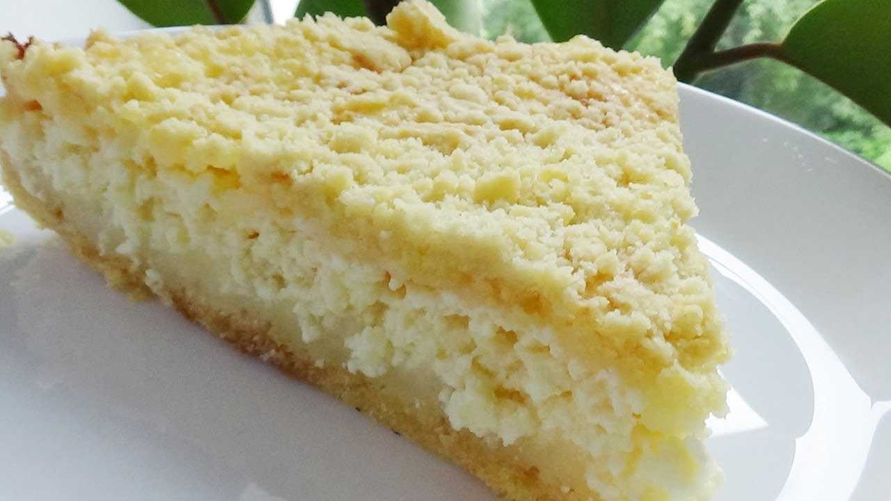 Песочный пирог с творогом: рецепты