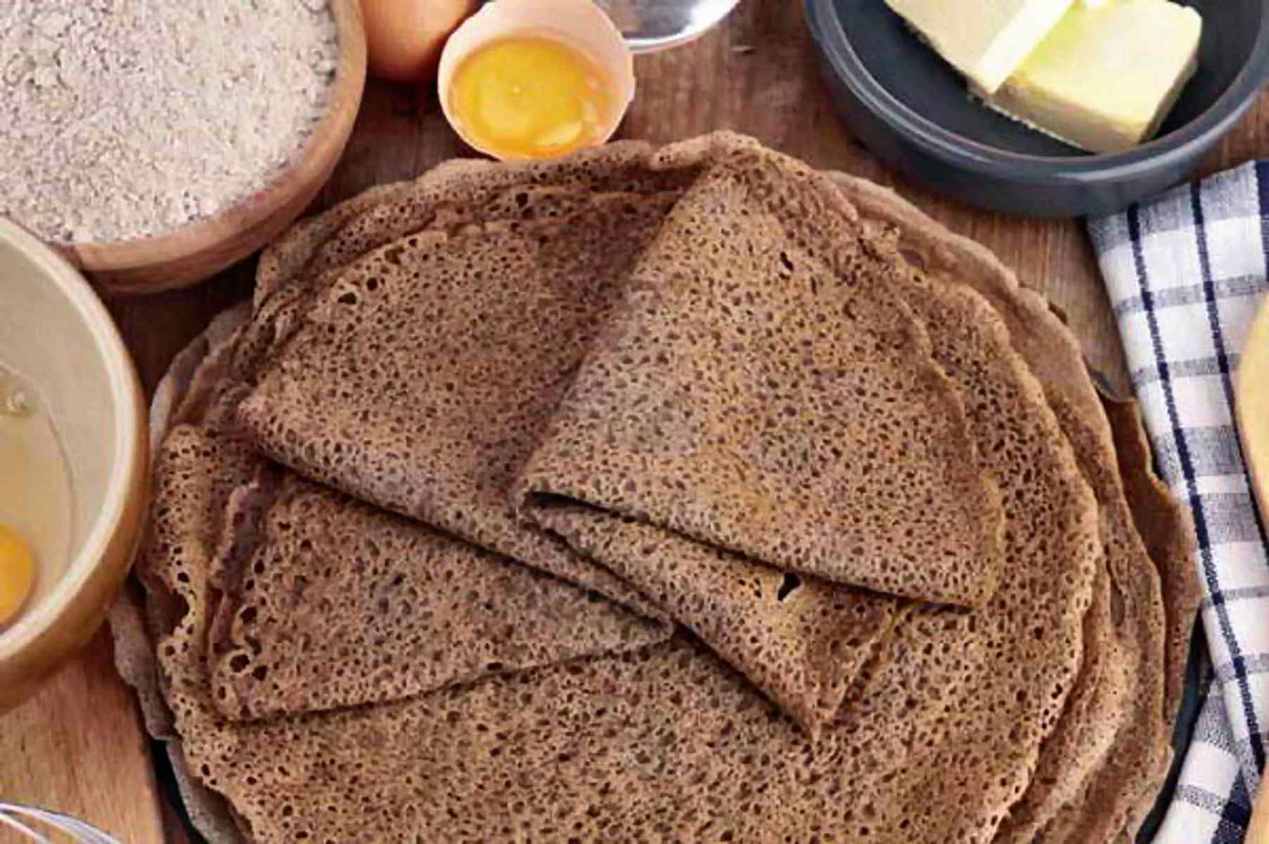 Блины из блинной муки - рецепты приготовления тонких блинчиков с дырочками