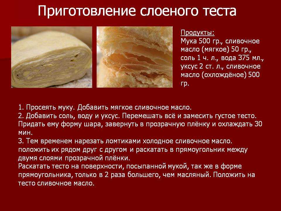 Аппетитная слойка с вареньем
