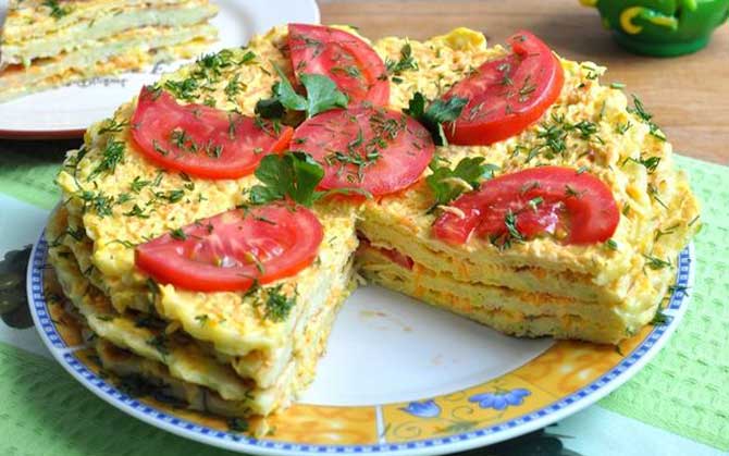 Кабачковый торт: простые и вкусные рецепты с фото
