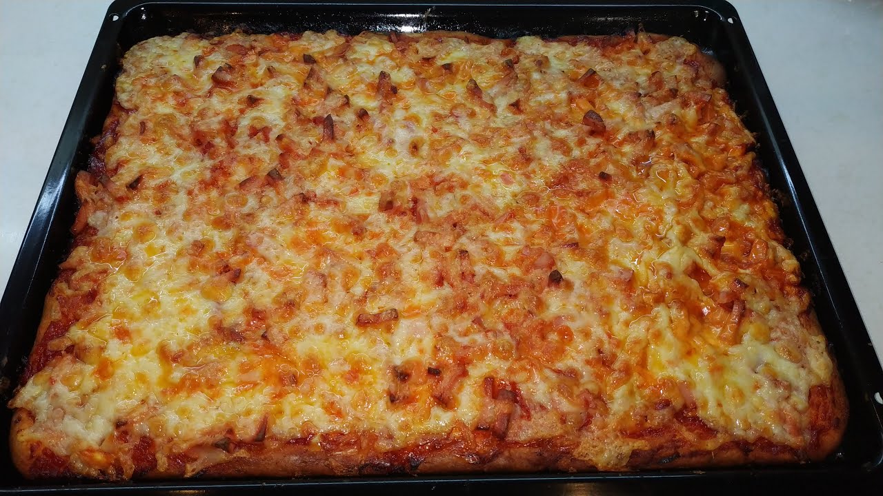 Как приготовить пиццу на сковороде. пицца на сковороде быстро и вкусно.