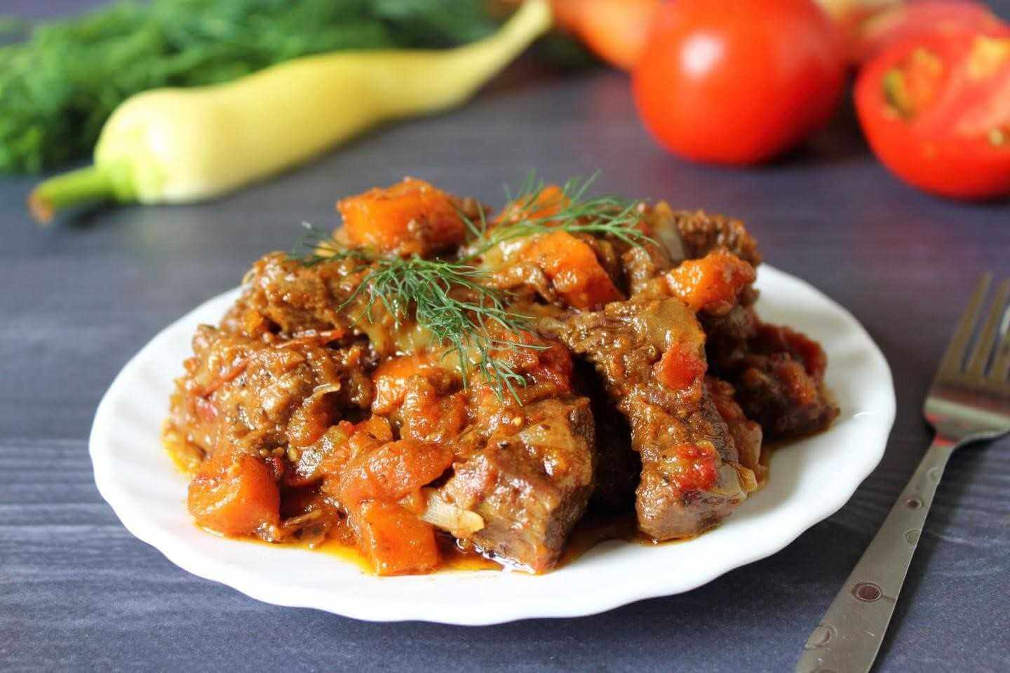 Гуляш из свинины с морковью и луком | кухоман