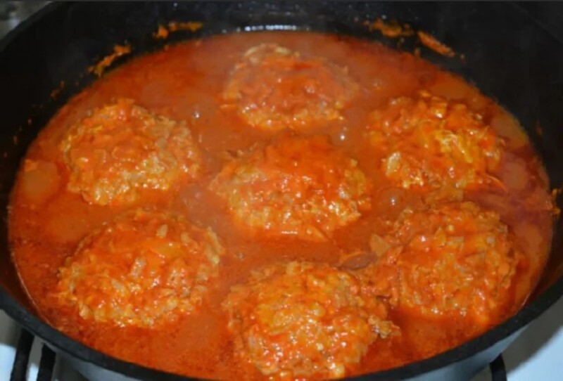 Ленивые голубцы с рисом, фаршем и капустой - 6 пошаговых рецептов