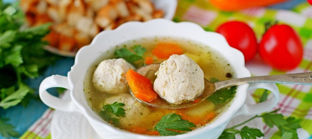Рецепт супа с фрикадельками из фарша – 5 пошаговых рецептов самого вкусного супа