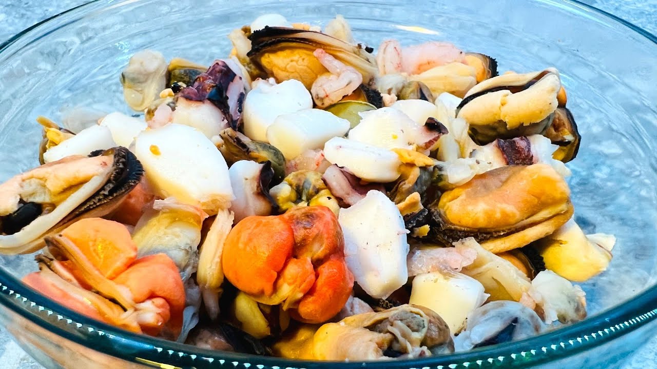 Как варить морской коктейль