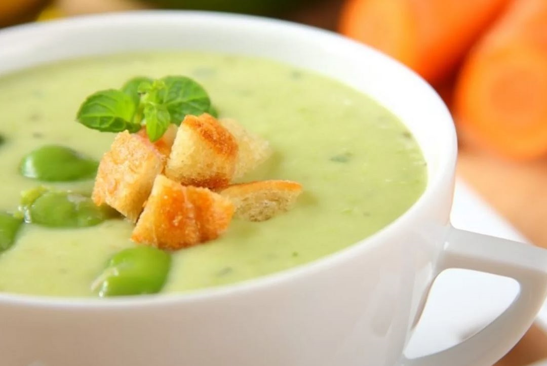 Нежный и вкусный картофельный суп-пюре на курином бульоне