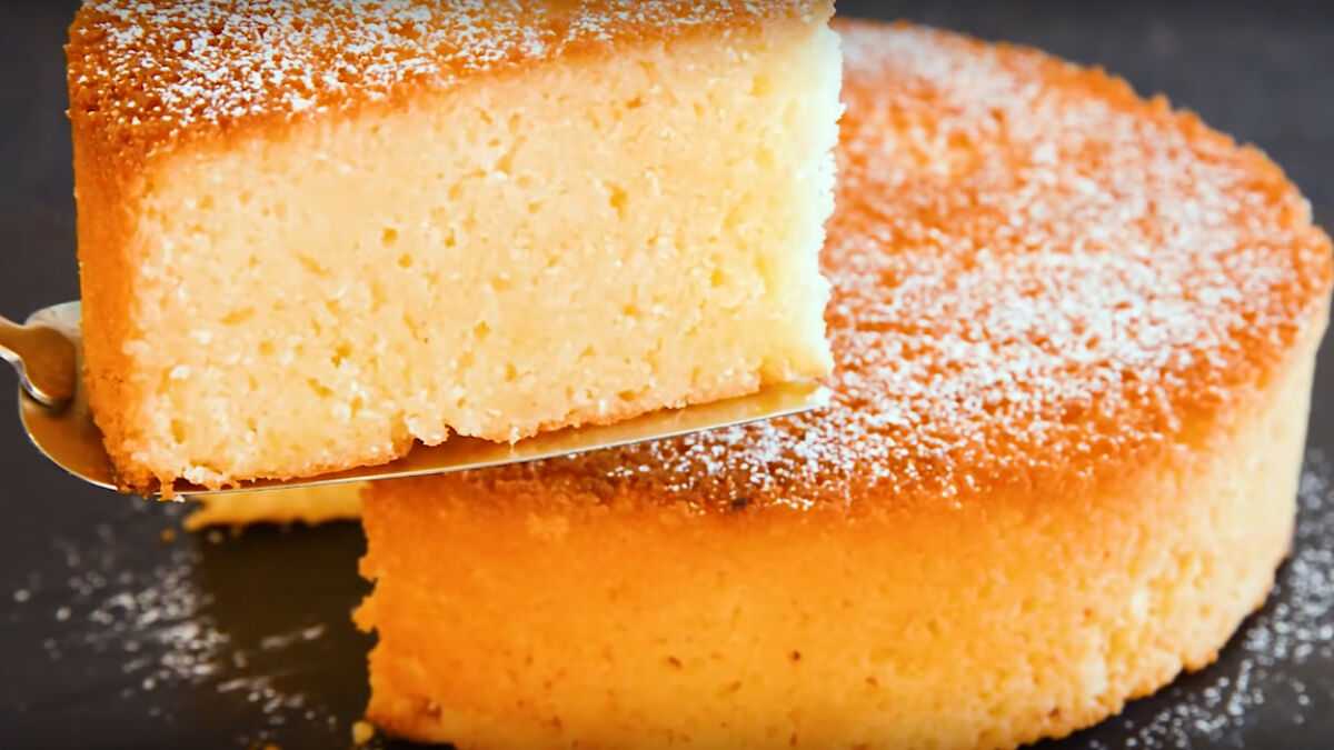 Манник с яблоками на ряженке - дачныйуголок