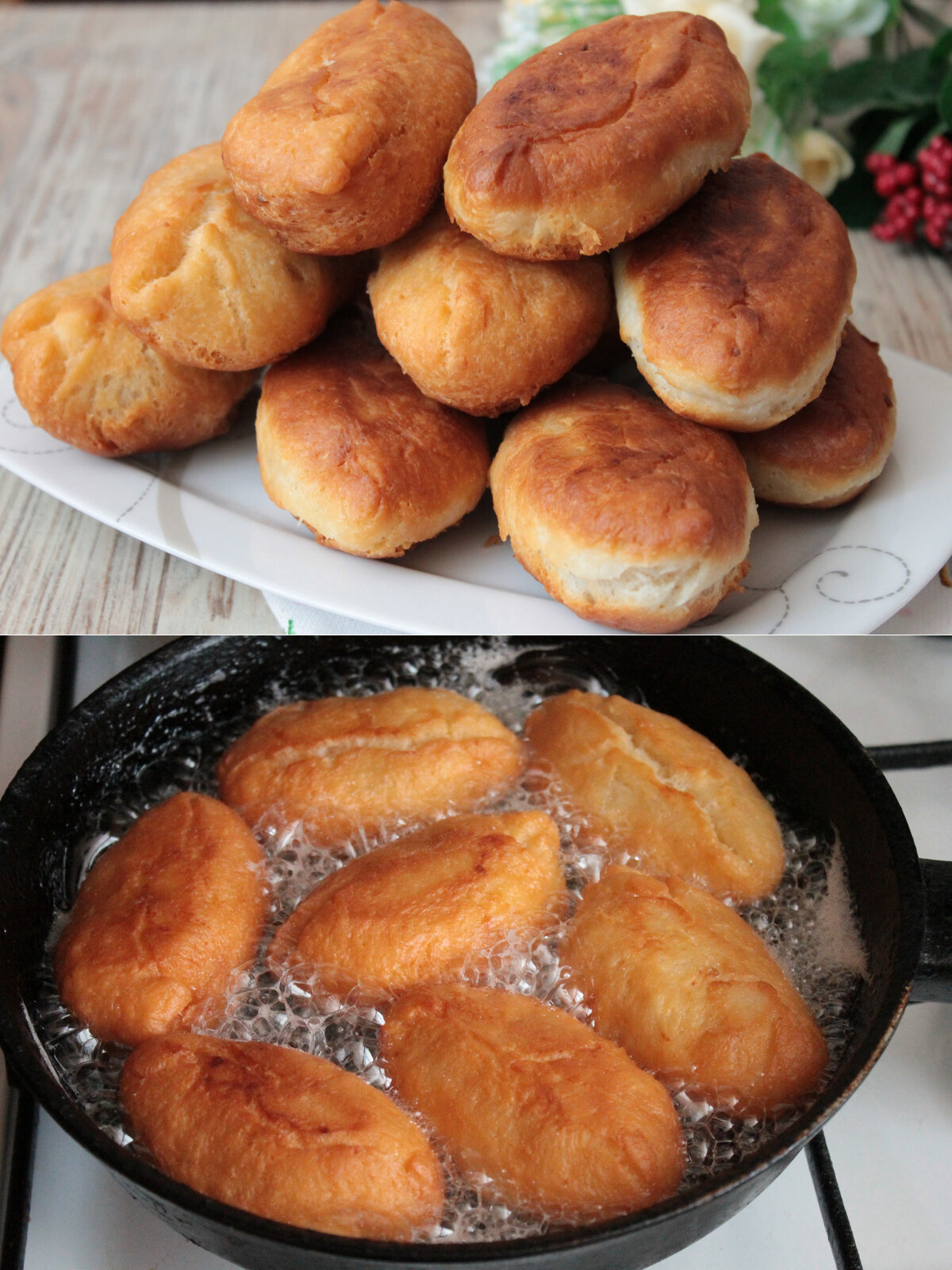 Дрожжевое тесто для пирожков в духовке — простое и вкусное