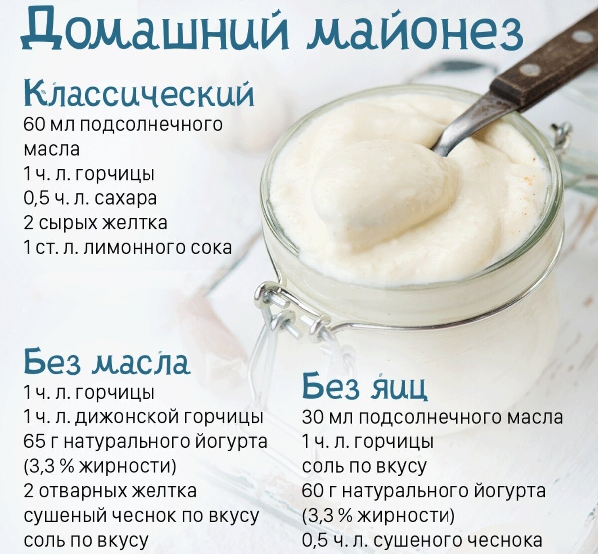 Как сделать майонез своими руками в домашних условиях. 8 рецептов