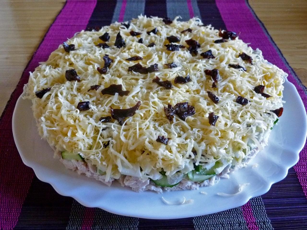 Салаты из курицы (8) простых рецептов