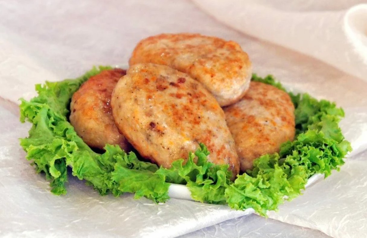 Котлеты из свинины и курицы рецепт