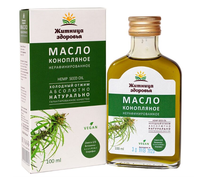 Применение и польза конопляного масла для здоровья