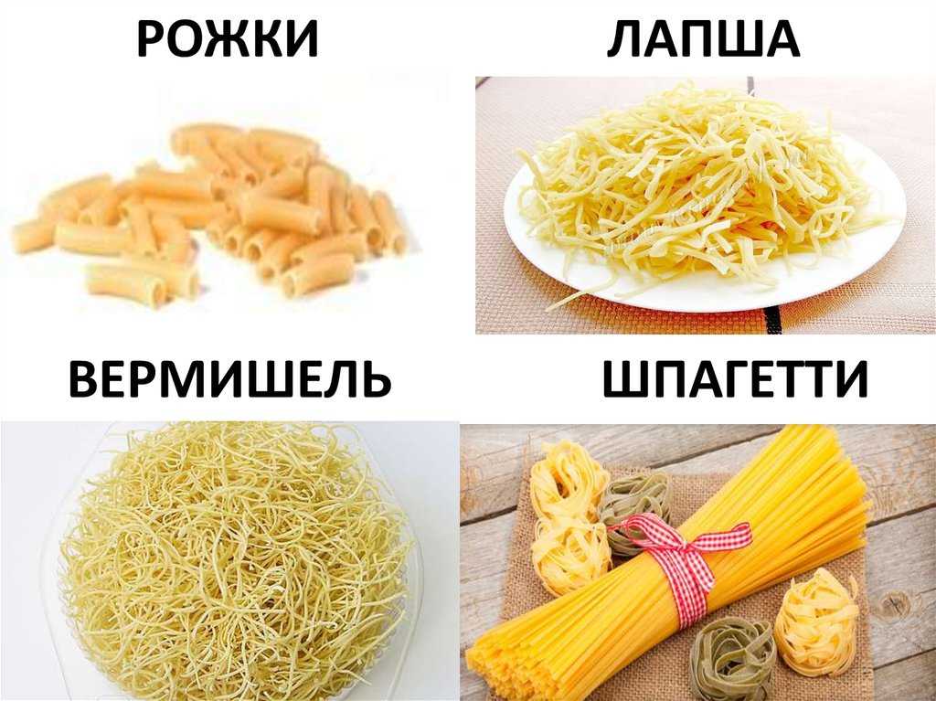 Чем отличаются макароны от вермишели - bookcooks.ru