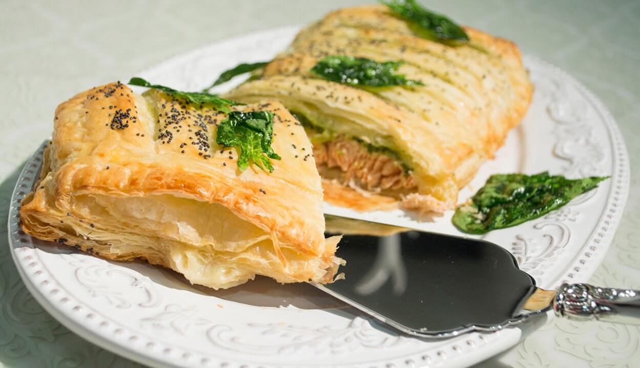 Пирог со шпинатом и сыром – кулинарные рецепты