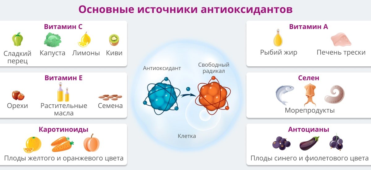 Мифы и реальность об антиоксидантах | рак - лечение и профилактика