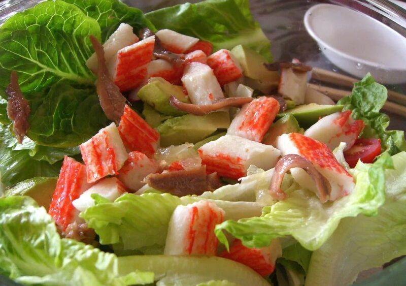 Салат с авокадо и крабовыми палочками - лучшие рецепты. как правильно и вкусно приготовить салат из авокадо и крабовых палочек. | салаты | lediveka.ru