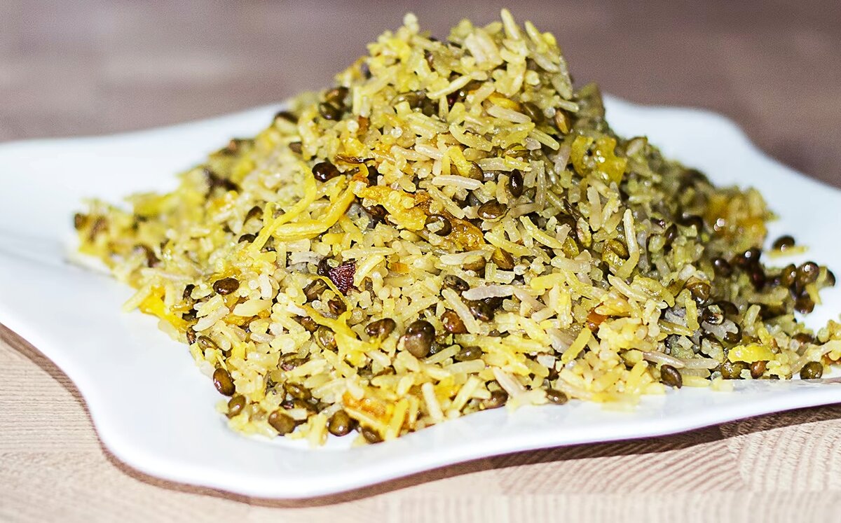 Рис с кальмарами и кабачками в мультиварке, рецепт с фото