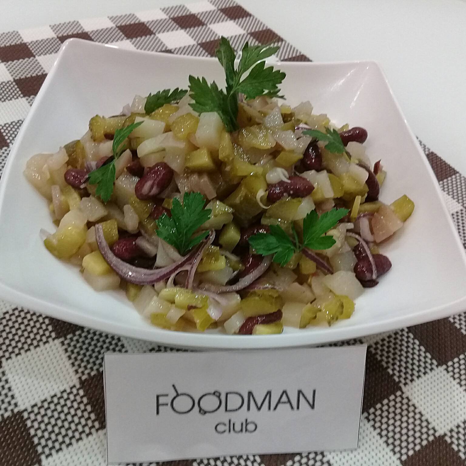 Салат с консервированной фасолью — очень вкусные рецепты приготовления
