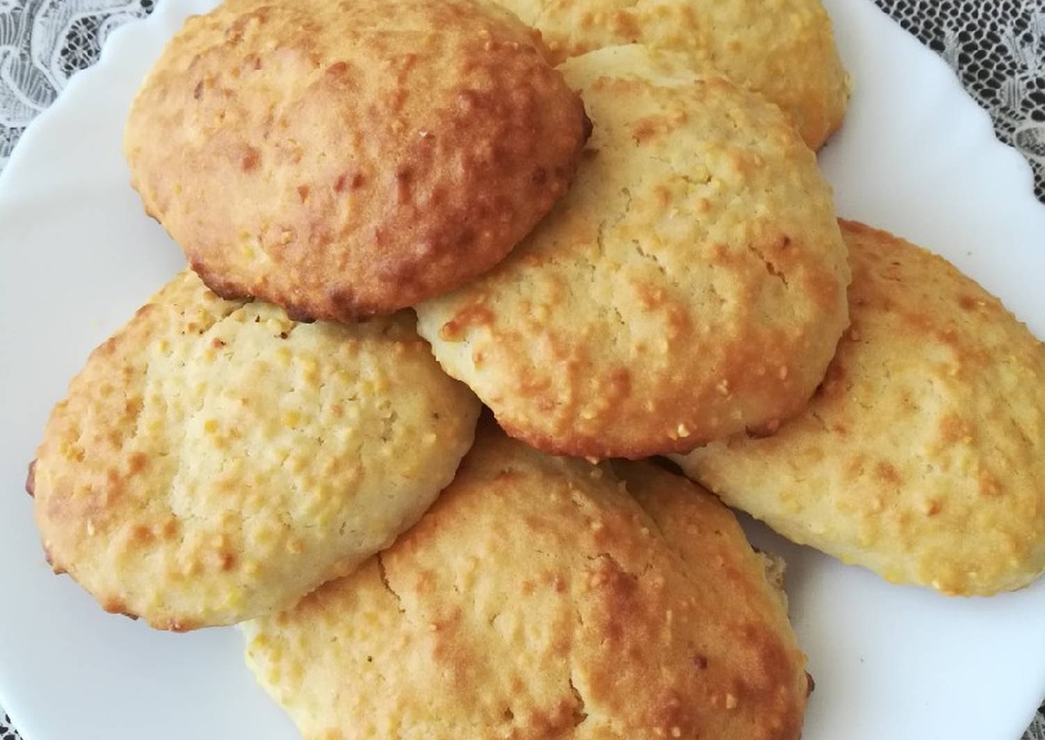 Печенье из кукурузной муки на кефире