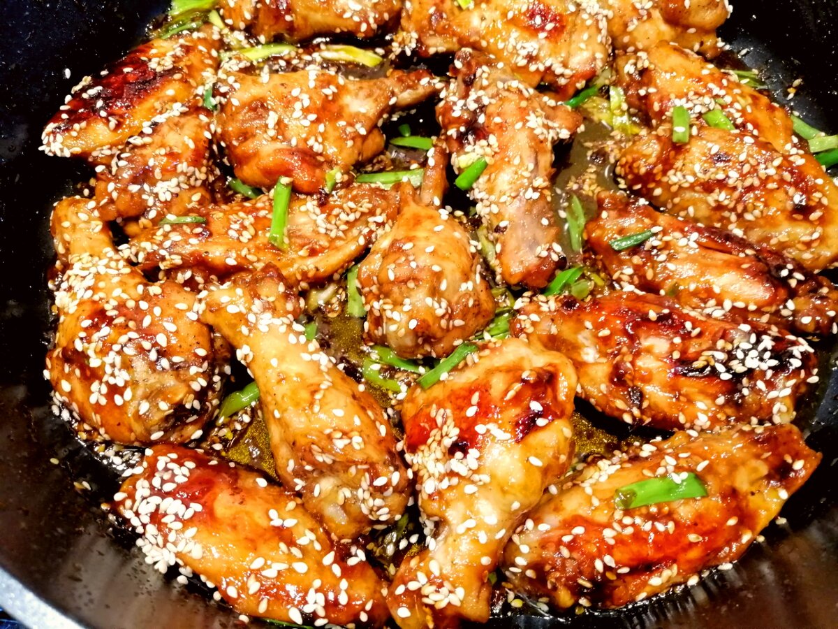 Куриные крылышки в кисло-сладком соусе – 7 рецептов