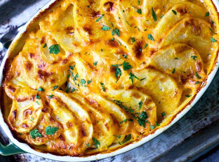 Тыква  запеченная с сыром и сметаной.кулинария | страна мастеров