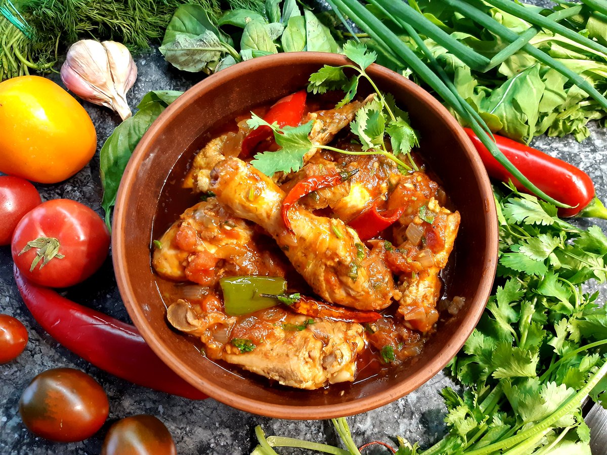 Чахохбили из курицы по-грузински – классические пошаговые рецепты