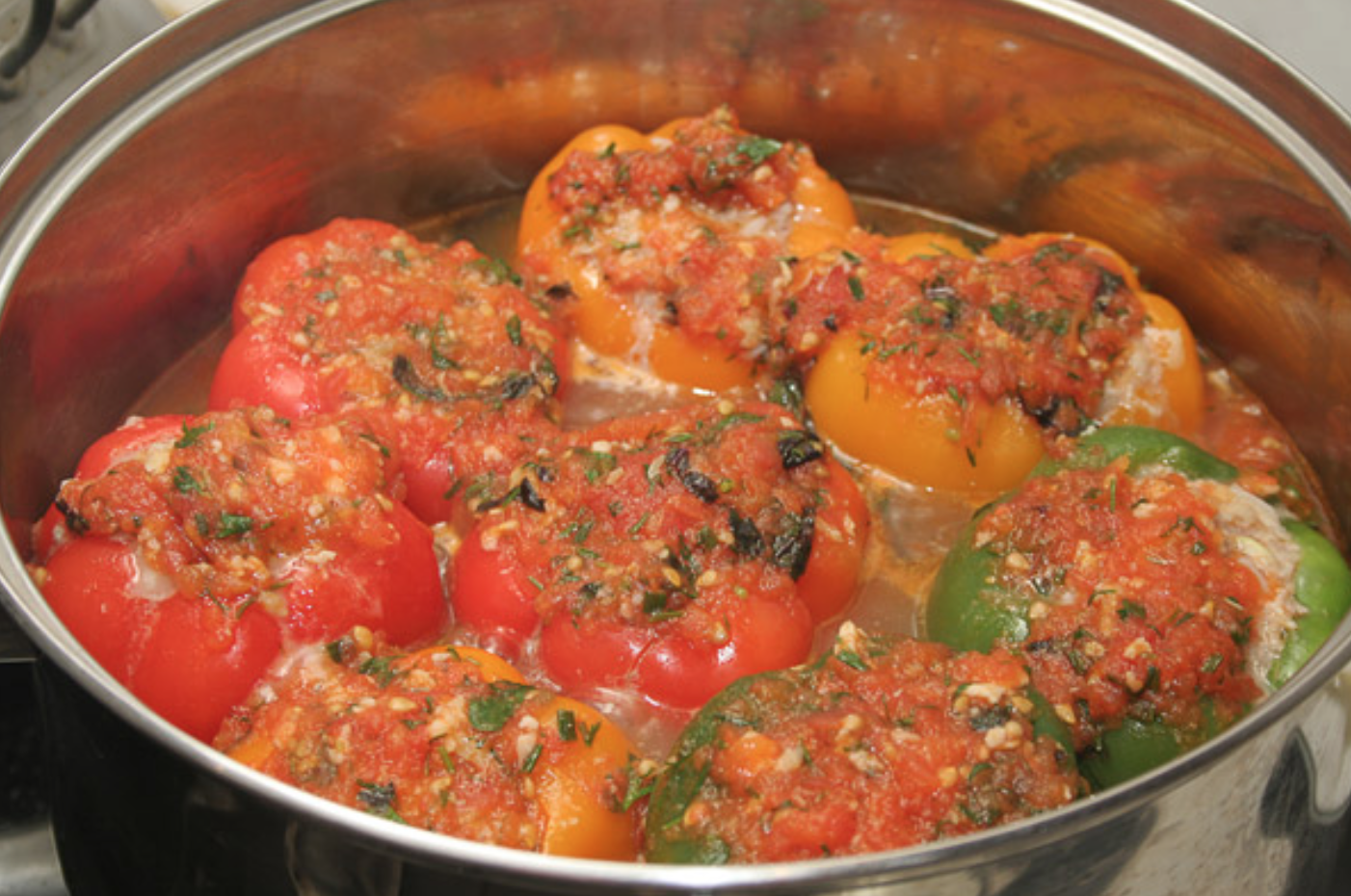 Фаршированные перцы запеченные в духовке - 9 самых вкусных рецептов