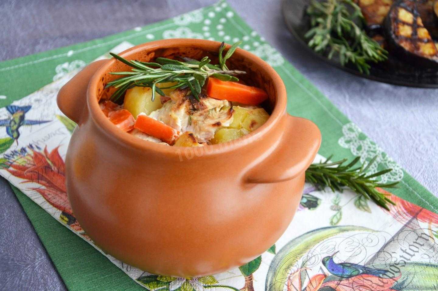 Жаркое по-домашнему из курицы с картошкой — 6 очень вкусных рецептов