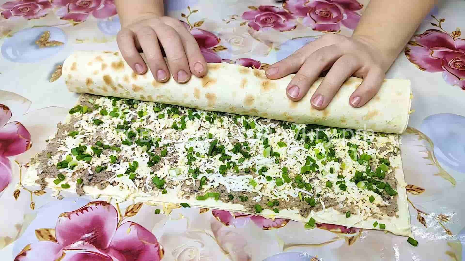 Рецепты закусок с лавашом на праздничный стол