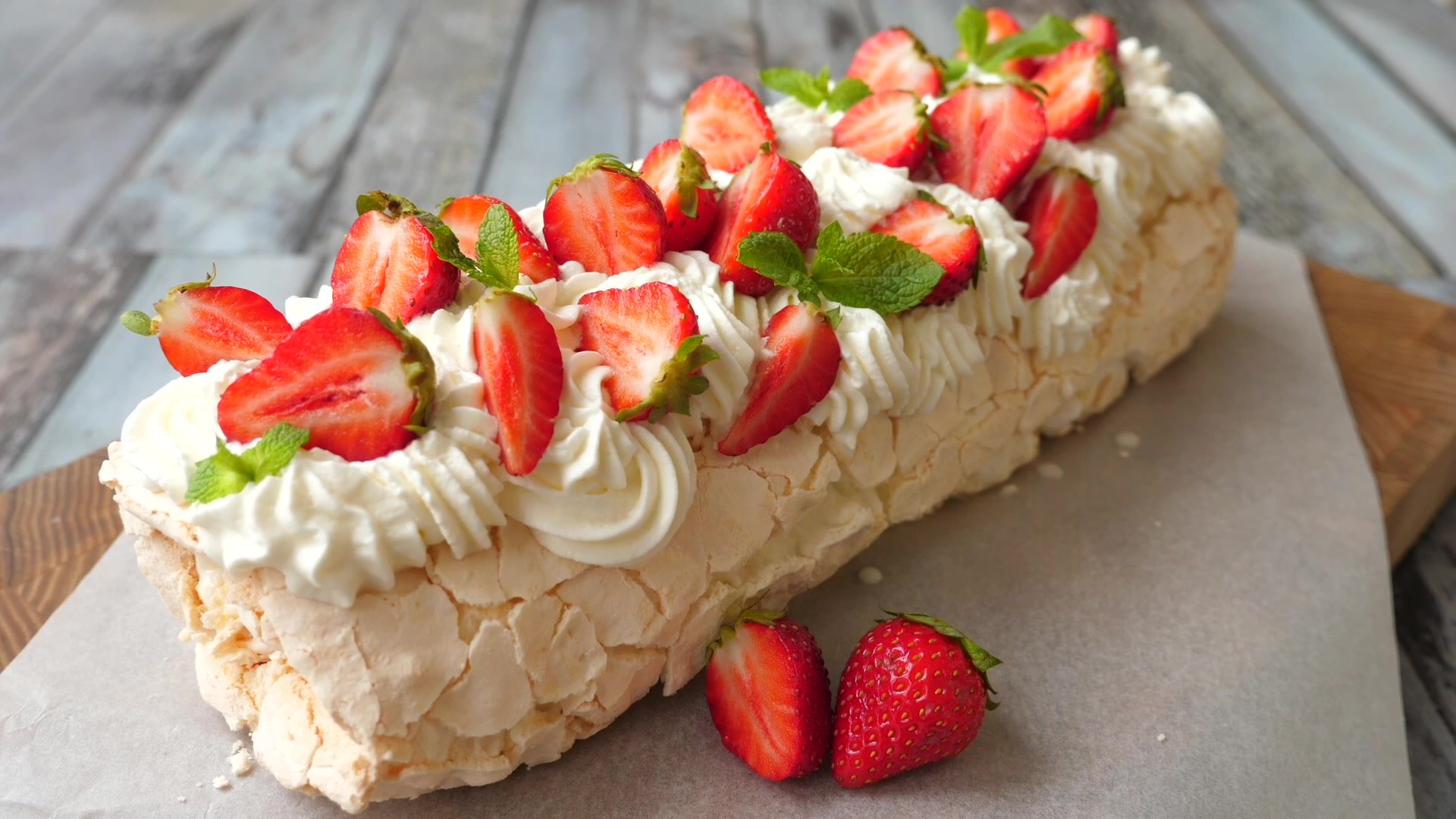 Меренговый рулет – mary bakery