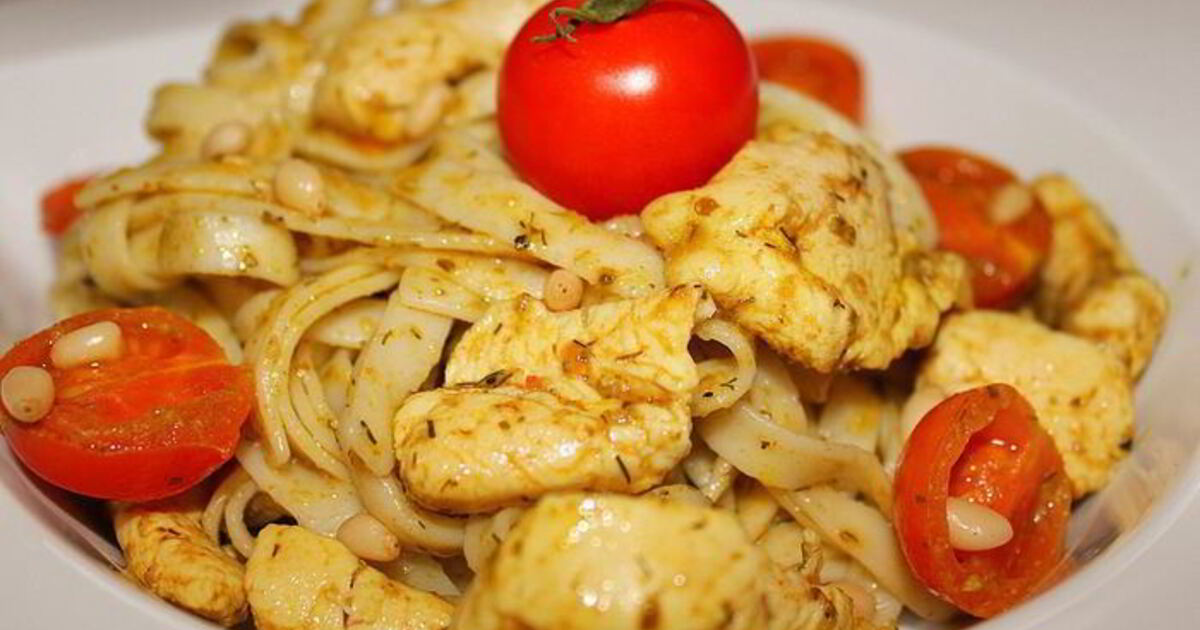 Паста с курицей