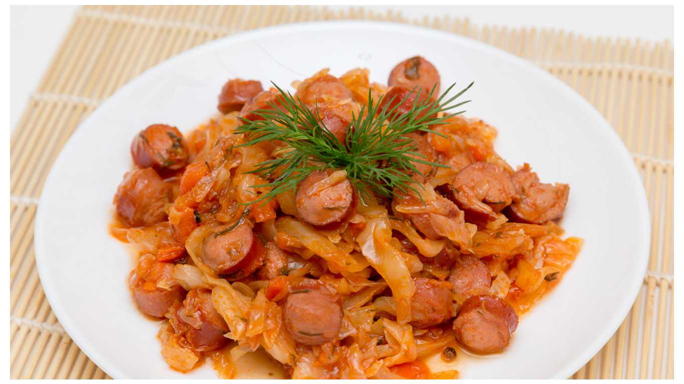 Тушеная капуста: в кастрюле, сковородке, с овощами или мясом