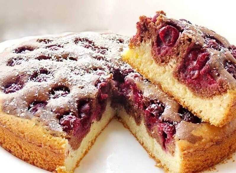 Вишневый пирог: рецепты 8 самых вкусных пирогов с вишней