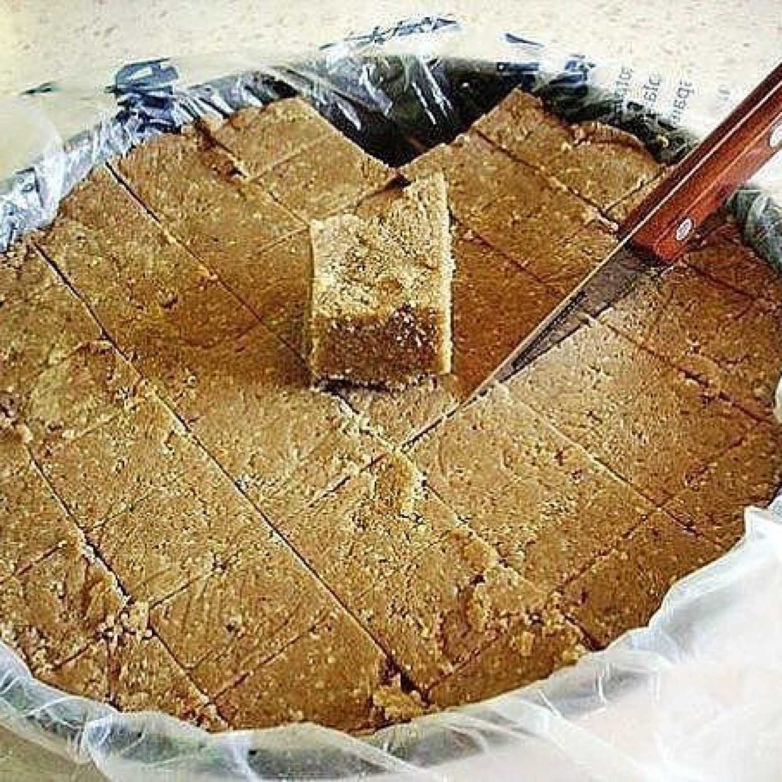 Домашняя халва без муки и масла, рецепт с фото