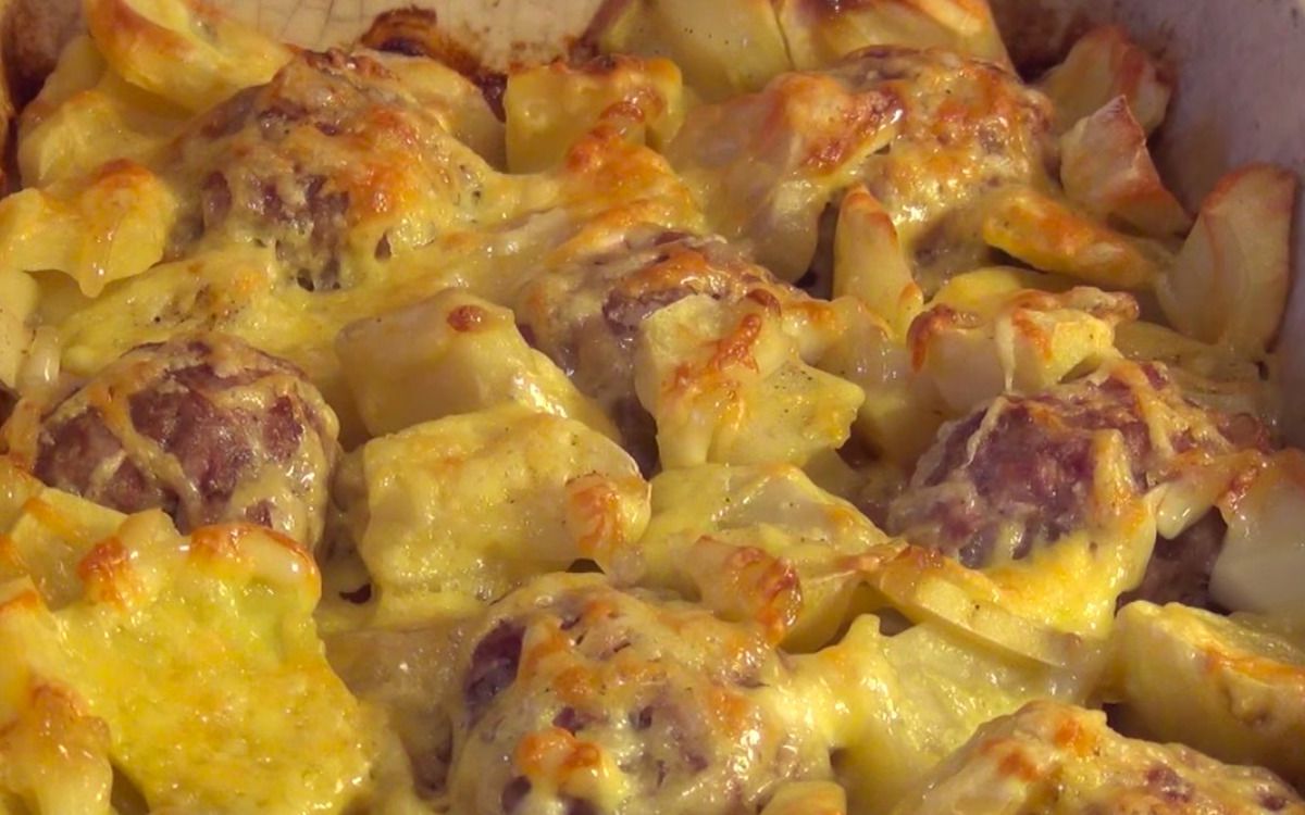 Картофельные ежики с фаршем рецепт