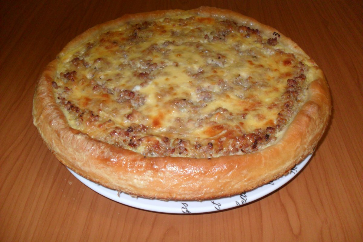 Кыстыбый с картошкой по-татарски