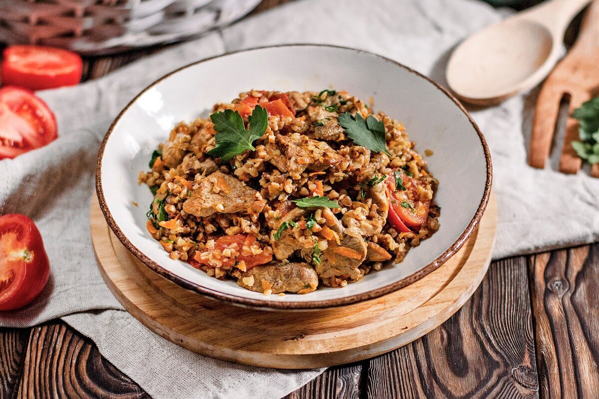 Гречка с мясом и грибами: царское блюдо для вкусного ужина