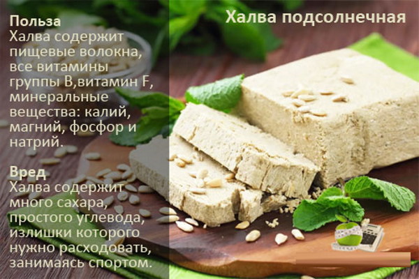 Польза и вред халвы для здоровья | польза и вред