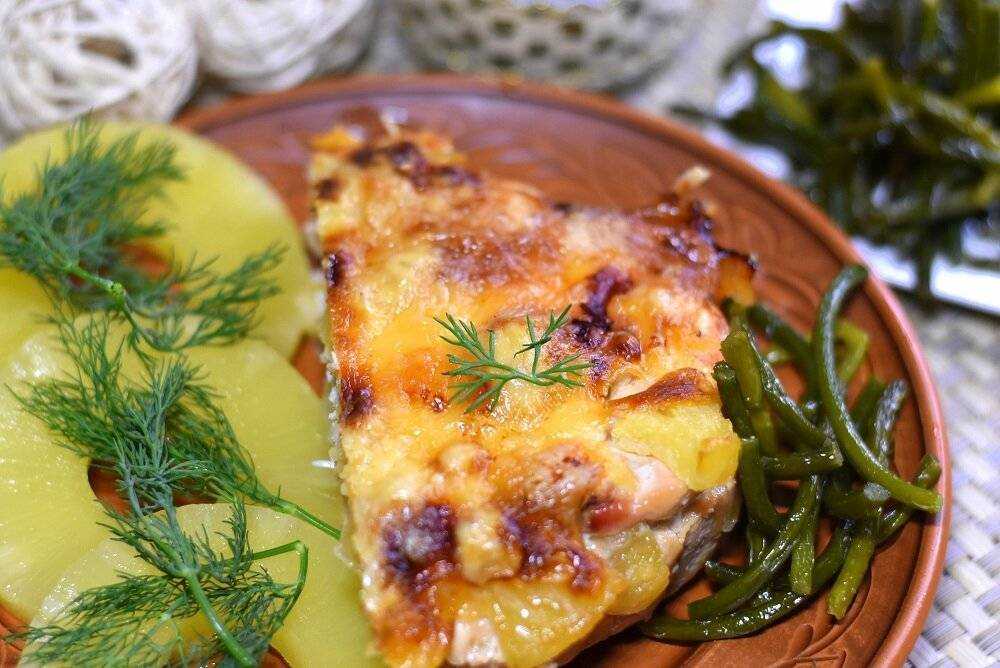 6 рецептов курицы с ананасами в духовке