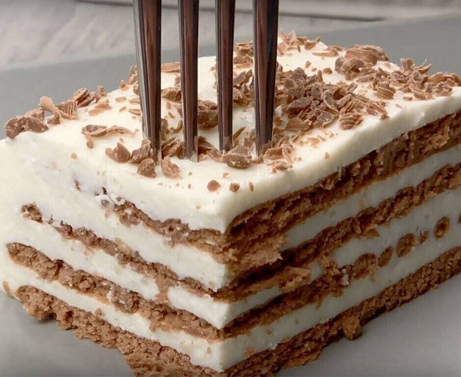 Торт из печенья без выпечки со сгущенкой – 8 вкусных рецептов