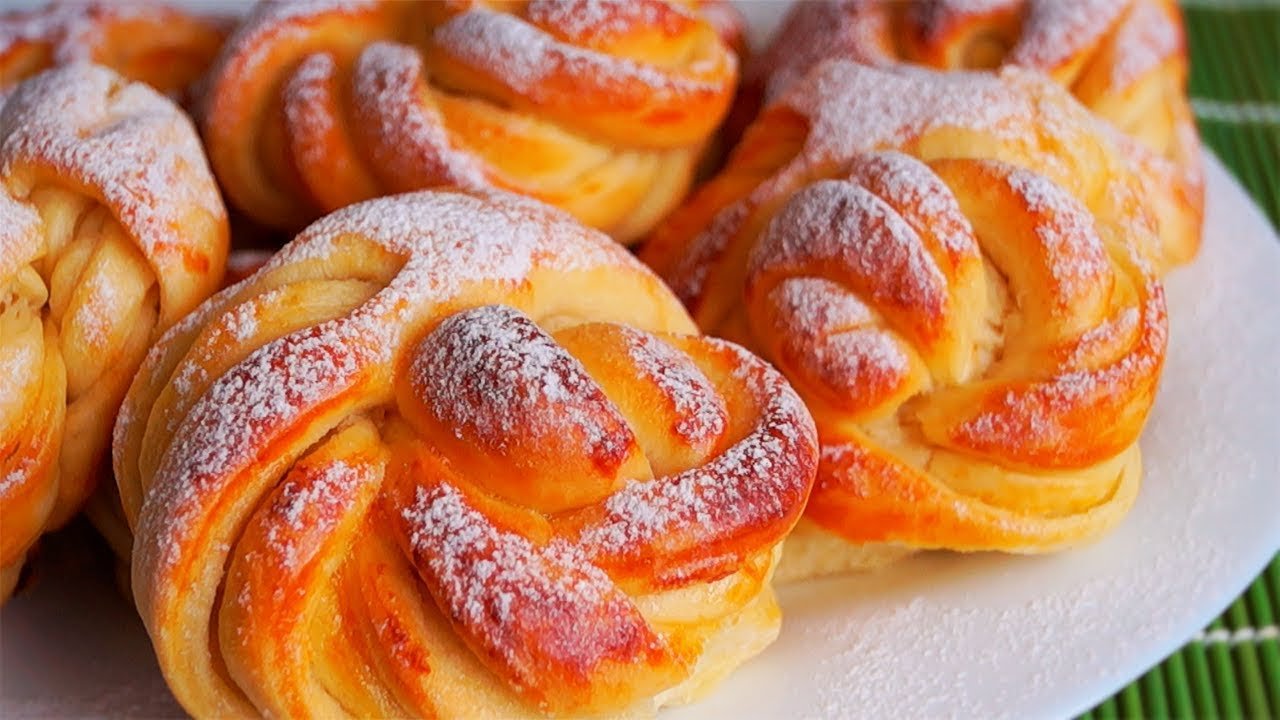 Булочки с яблоками – 7 вкусных, ароматных и красивых рецептов