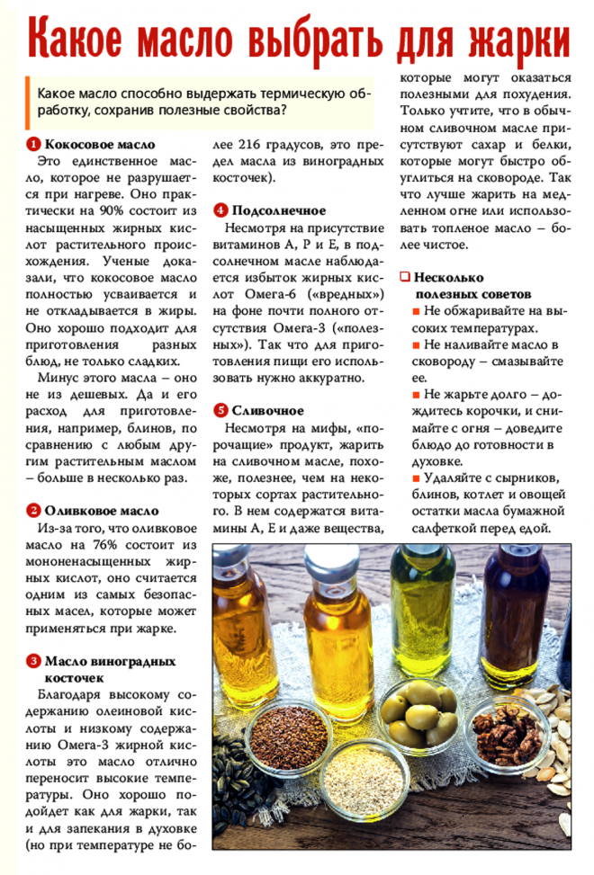 Лучшее масло для жарки — на каком нужно жарить мясо, а на каком яйца?