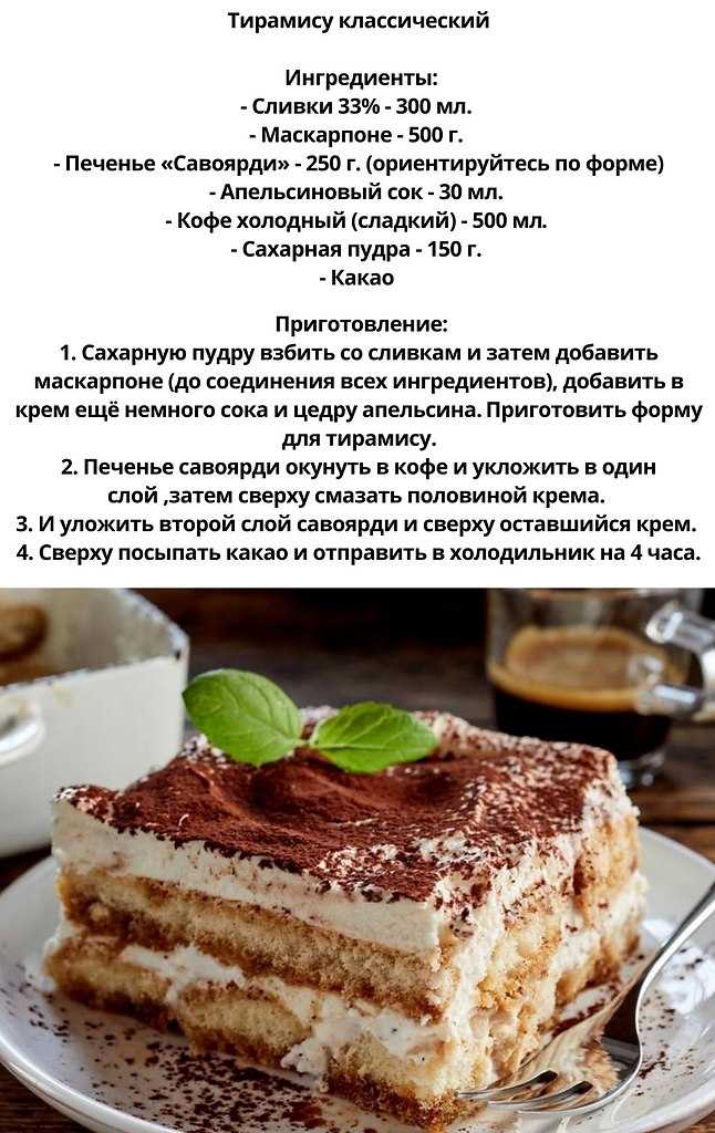 Тирамису в домашних условиях: 5 классических рецептов